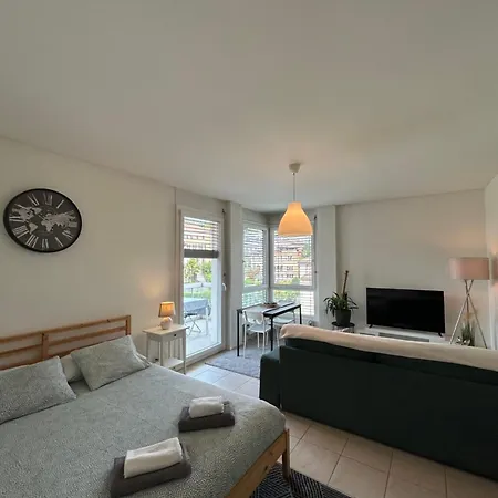 Apartment - Parking Free - Near The Lugano Paradiso